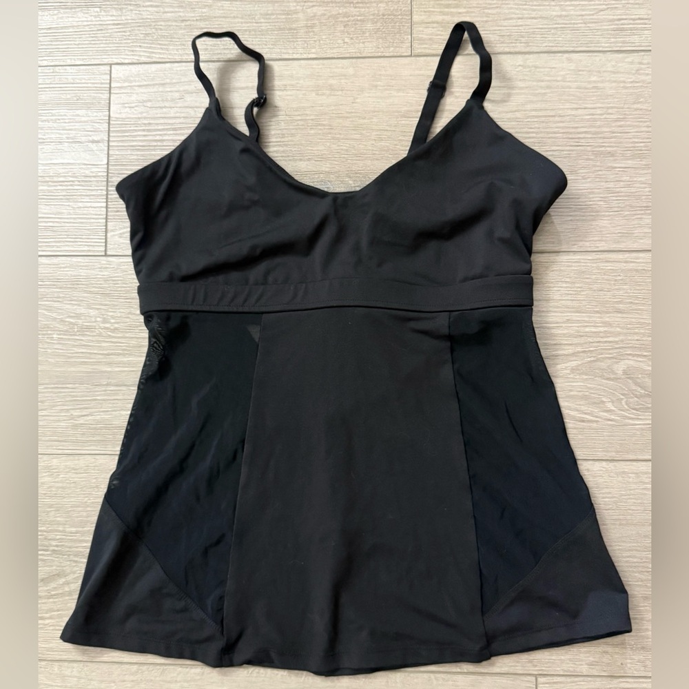 Demi Lovato x Fabletics Black Camisole Bra Top Size M
